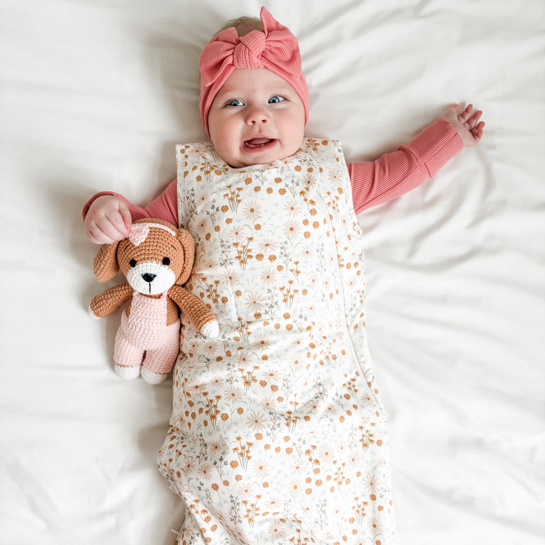 Whimsical Floral Sleep Sack (1.0 TOG)