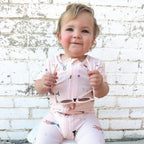 Mermaids Small Ribbed Summer Zip Romper