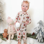 Teddy Bear Small Ribbed Zip Romper