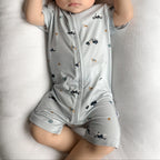 Police Summer Zip Romper