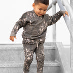 Woodland Camo Bamboo French Terry Pullover