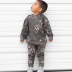 Woodland Camo Bamboo French Terry Pullover & Jogger Set
