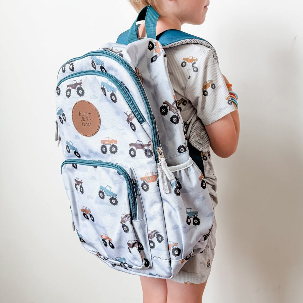 Monster Trucks Large Backpack