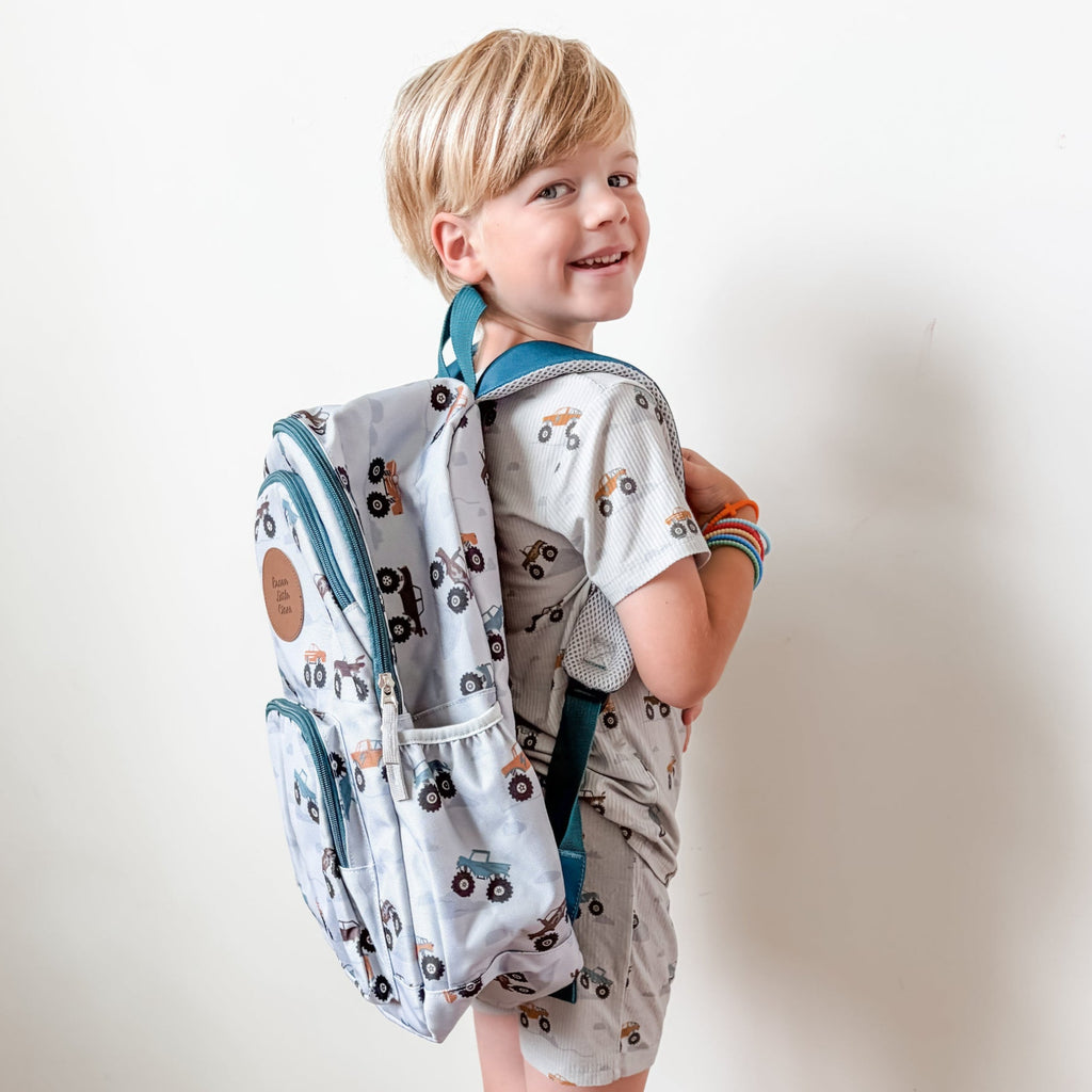Monster Trucks Large Backpack