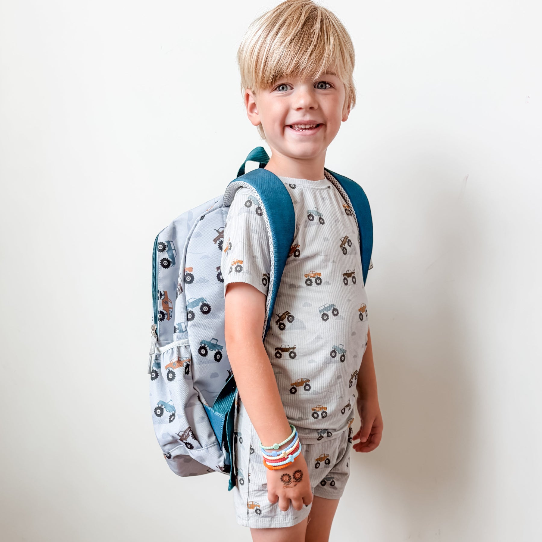 Monster Trucks Large Backpack
