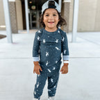 Astronauts Small Ribbed Two-Piece Set
