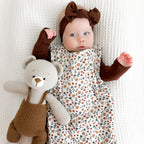 Cream Floral Sleep Sack (1.0 TOG)