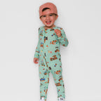Farmers Market Zip Romper