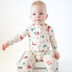 Music City Tennessee Small Ribbed Zip Romper