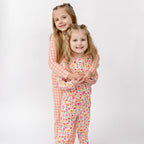 Summer Blooms Small Ribbed Two-Piece Set