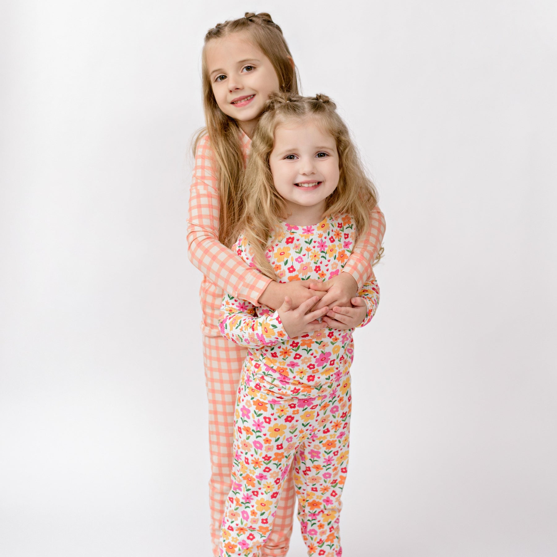 Summer Blooms Small Ribbed Two-Piece Set