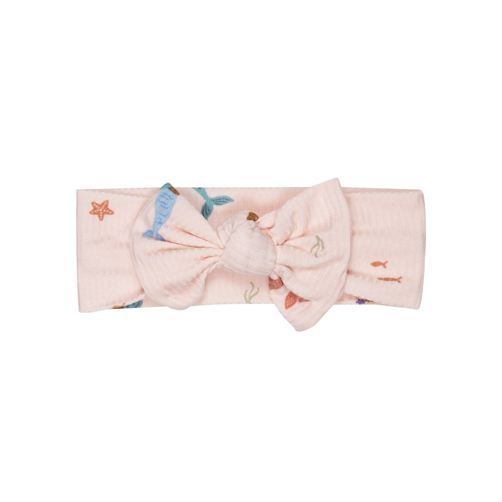 Mermaids Small Ribbed Bow