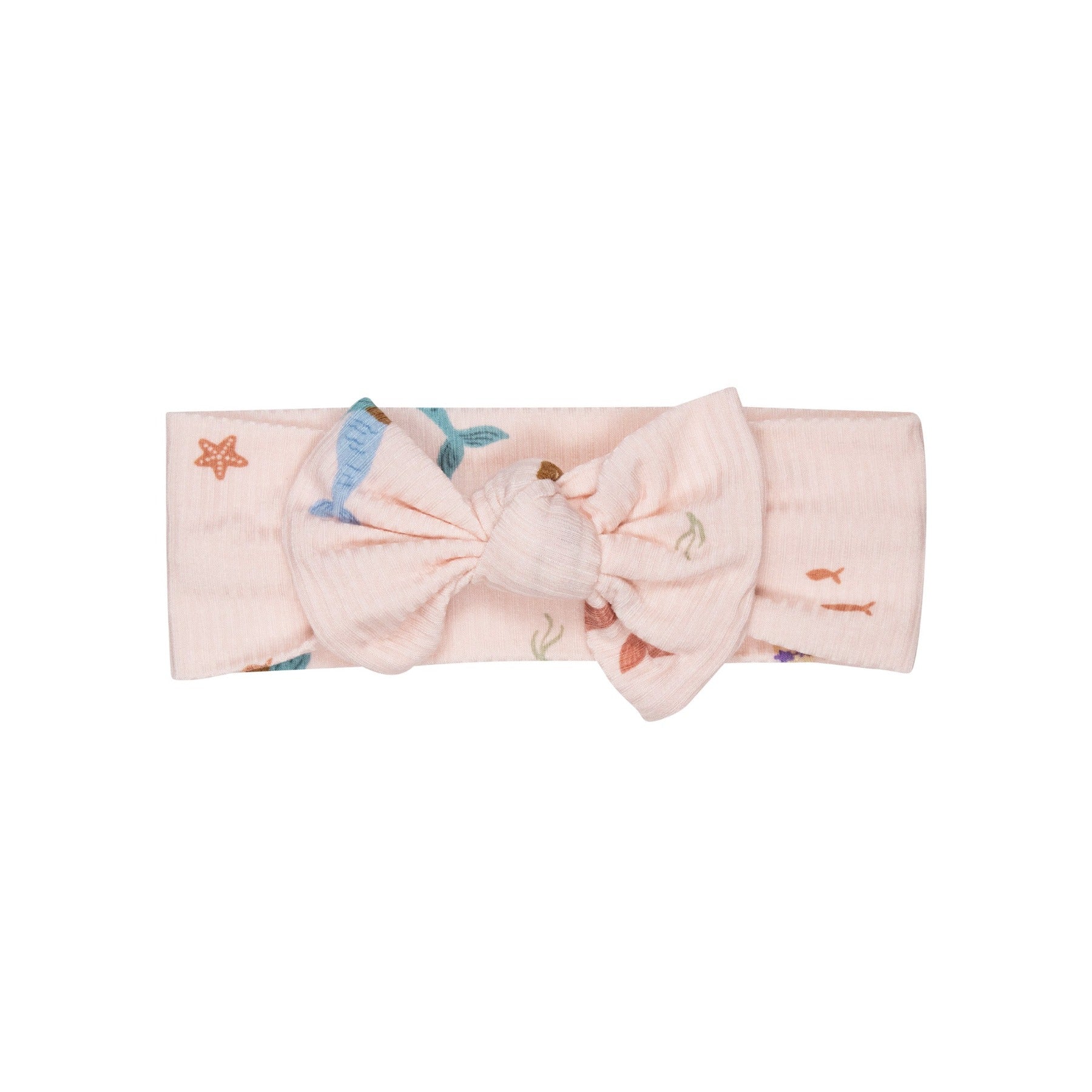 Mermaids Small Ribbed Bow