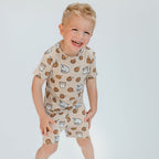 Cookies and Milk Shorts Two-Piece Set