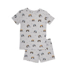 Monster Trucks Small Ribbed Shorts Two-Piece Set