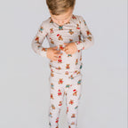 Teddy Bear Small Ribbed Two-Piece Set