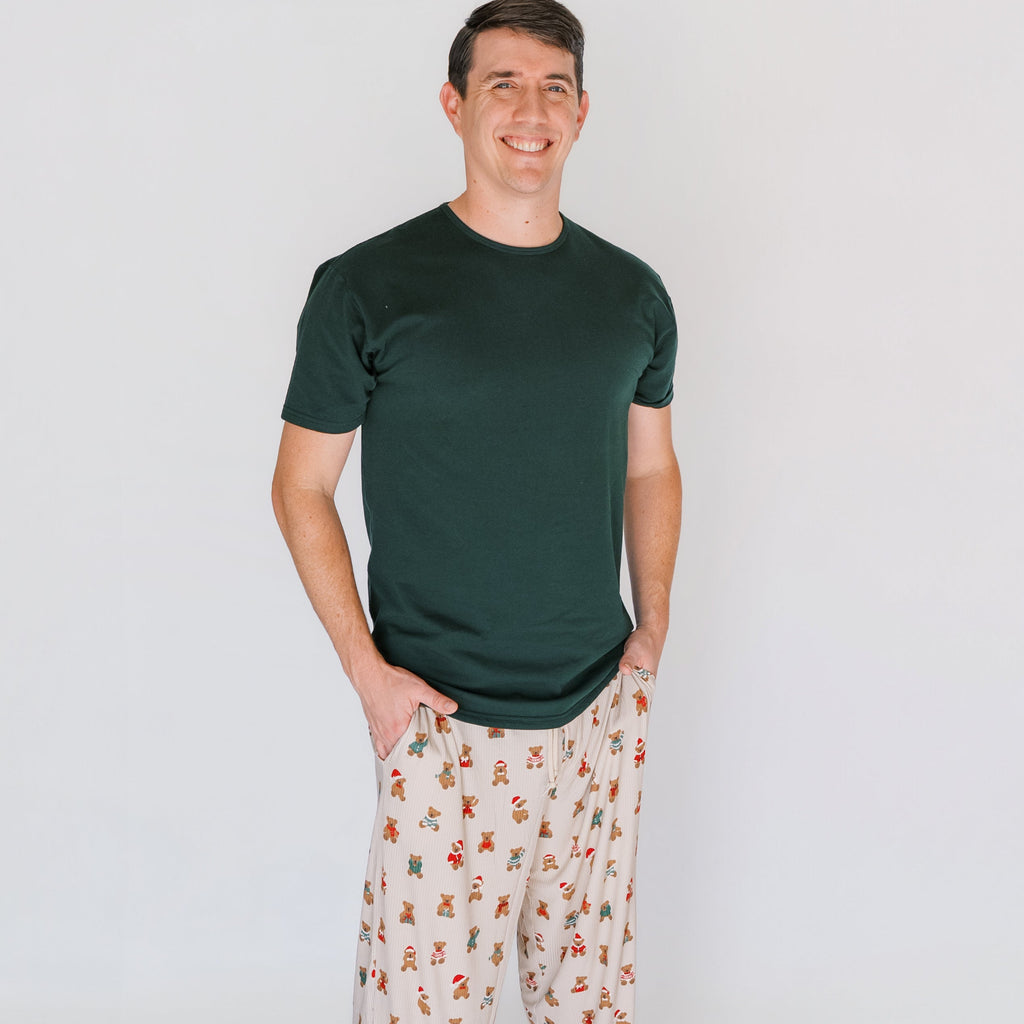 Teddy Bear Small Ribbed Men's Pants