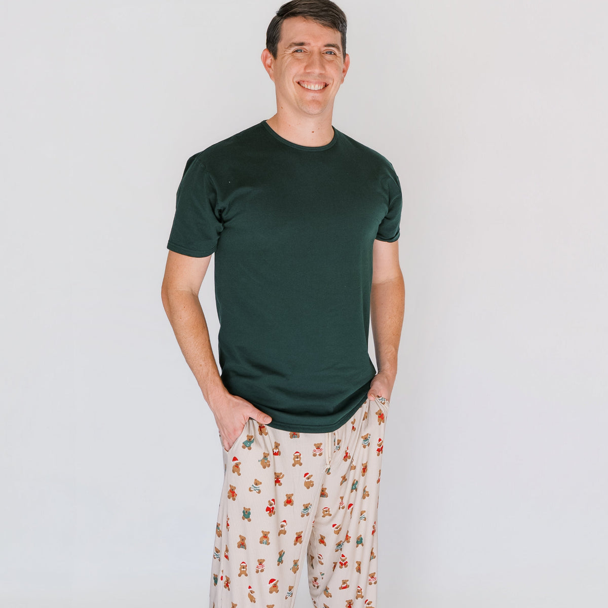 Teddy Bear Small Ribbed Men's Pants