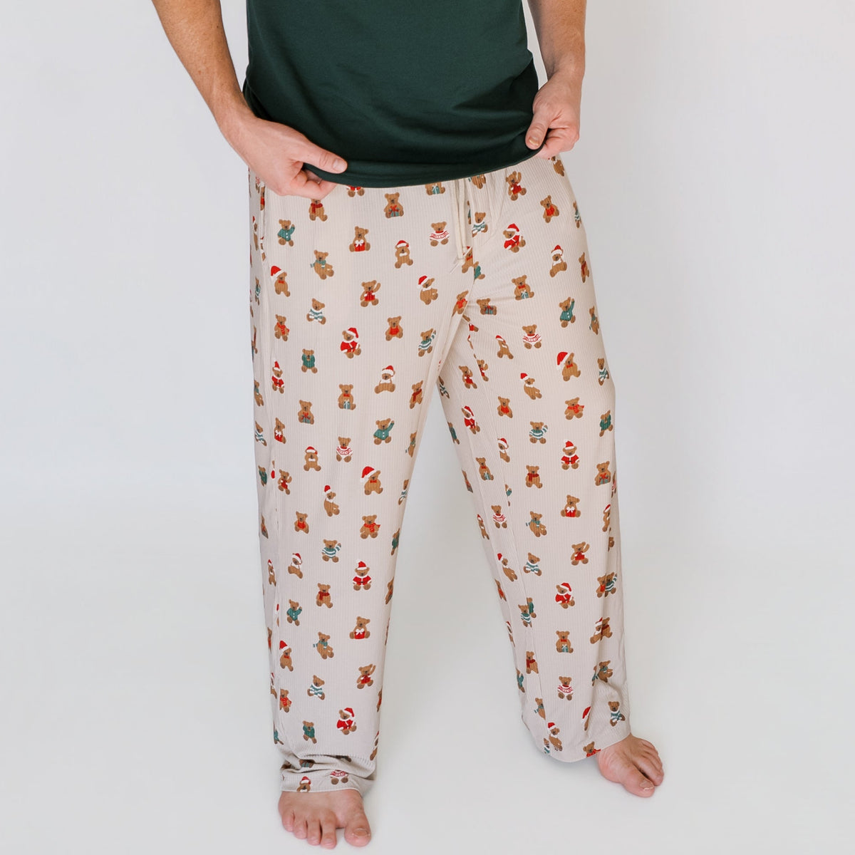 Teddy Bear Small Ribbed Men's Pants