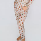 Teddy Bear Small Ribbed Women's Pants