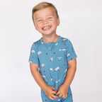 Ambulances Summer Zip Romper