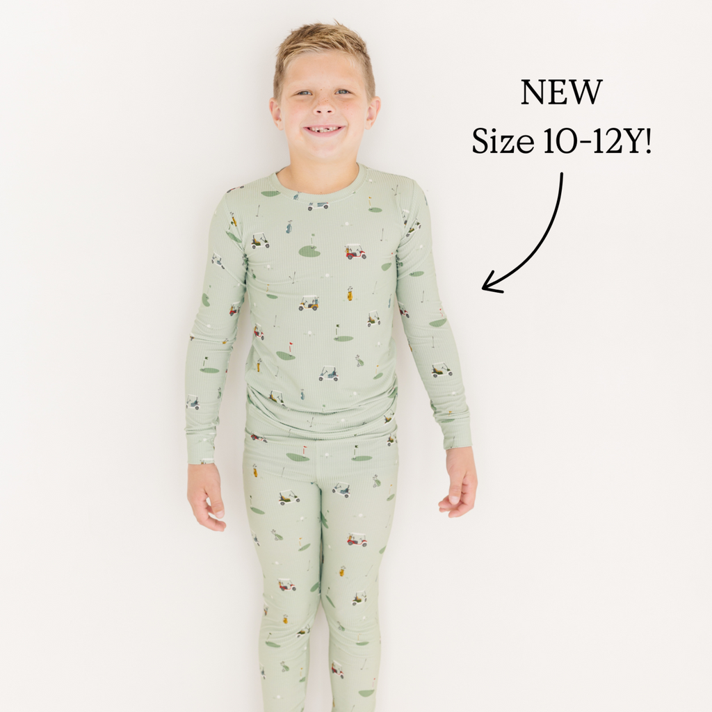 Golf Small Ribbed Two-Piece Set