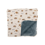 Noah's Ark Small Ribbed Adult Blanket