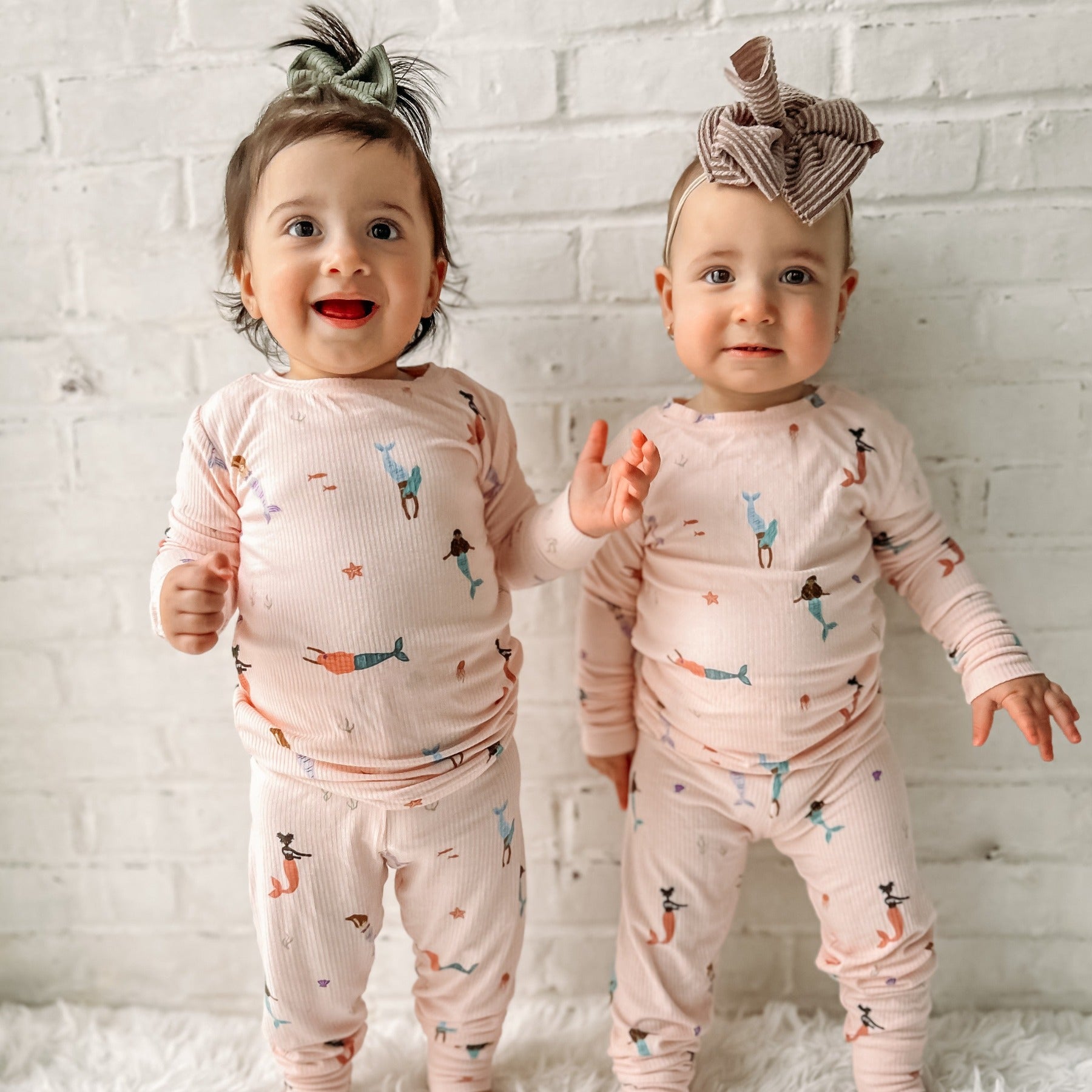 Mermaids Small Ribbed Two-Piece Set