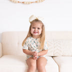 Morning Meadow Small Ribbed Shorts Two-Piece Set