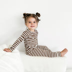 Pinecone Big Stripe Small Ribbed Two-Piece Set