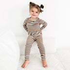 Pinecone Big Stripe Small Ribbed Two-Piece Set