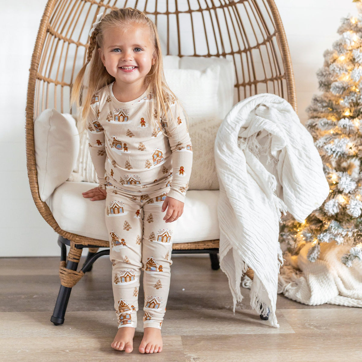 Gingerbread Small Ribbed Two-Piece Set