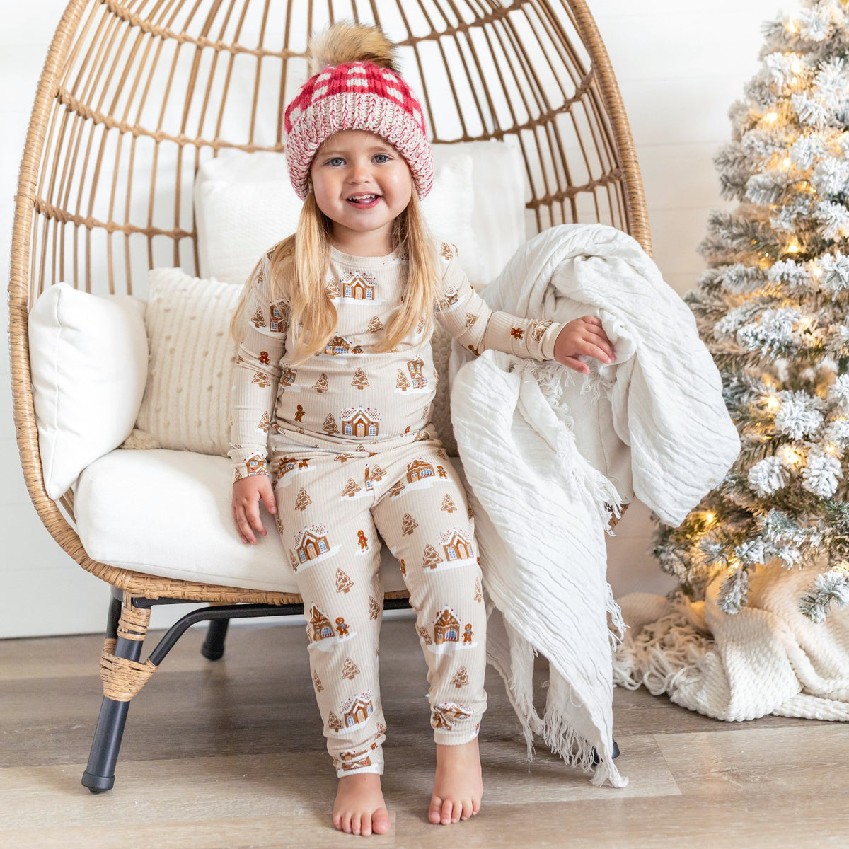 Gingerbread Small Ribbed Two-Piece Set