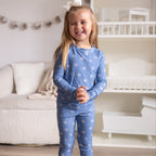 Snowflakes Small Ribbed Two-Piece Set