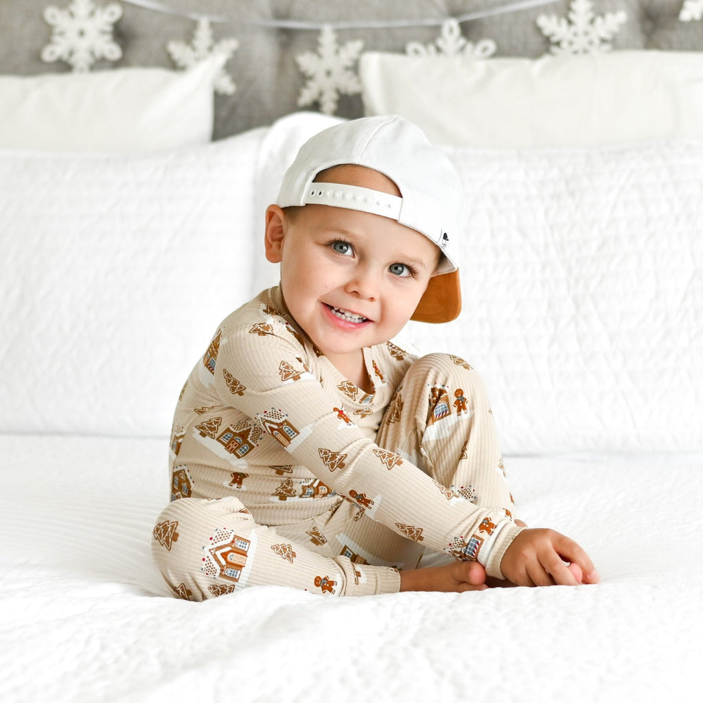Gingerbread Small Ribbed Two-Piece Set