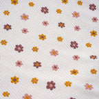 Pink Daisies Small Ribbed Adult Blanket