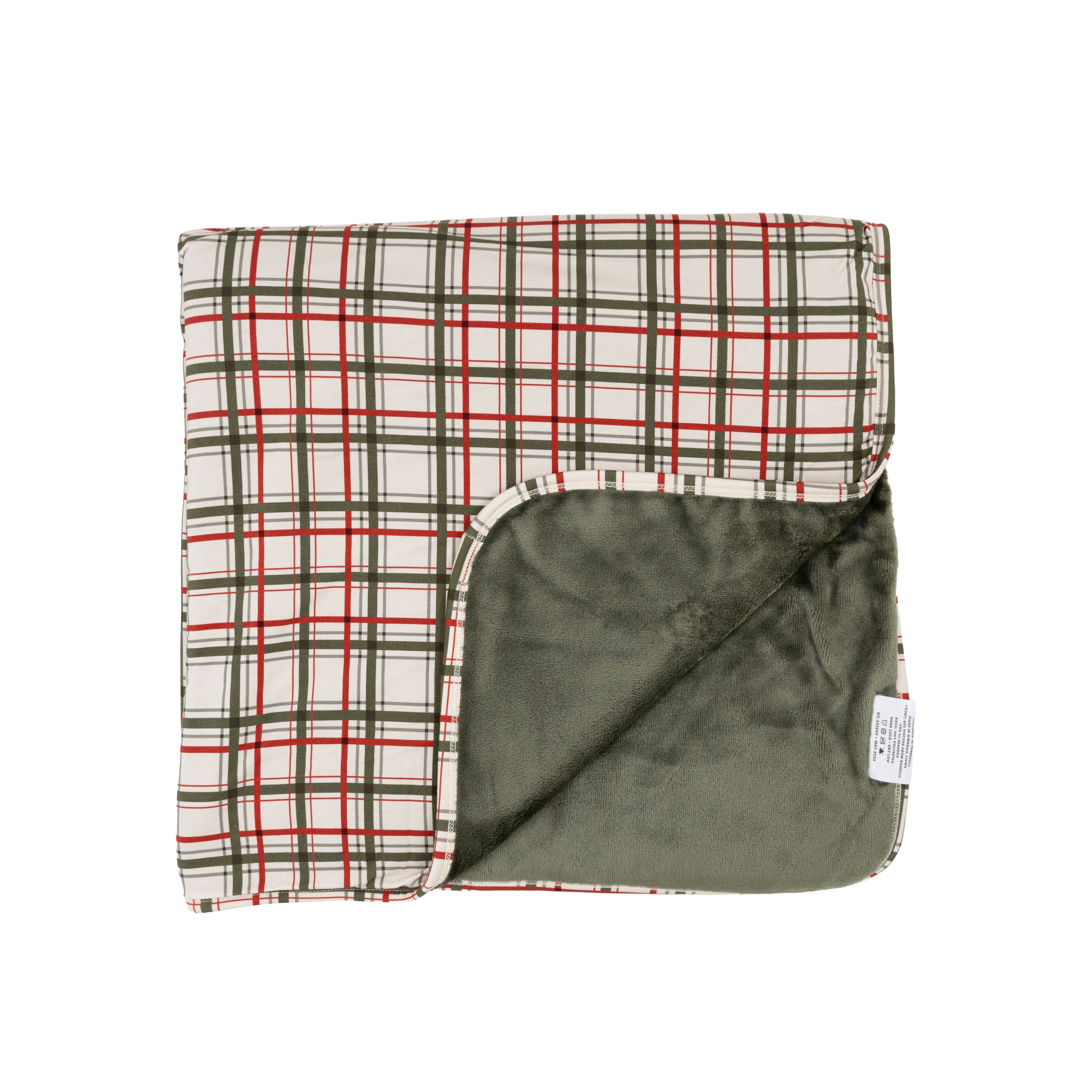 Double Plaid Adult Blanket