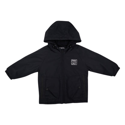 Jet Black Puffer Jacket