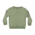 Heather Sage with Brave Embroidered Bamboo French Terry Pullover