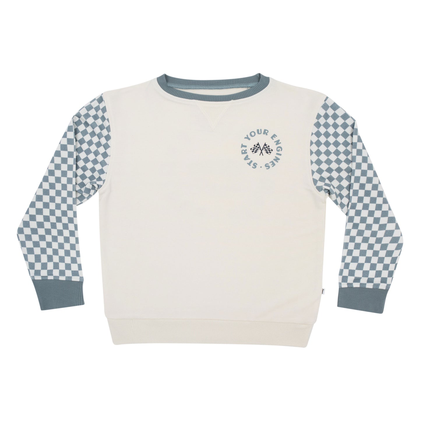 Start Your Engines Bamboo French Terry Pullover