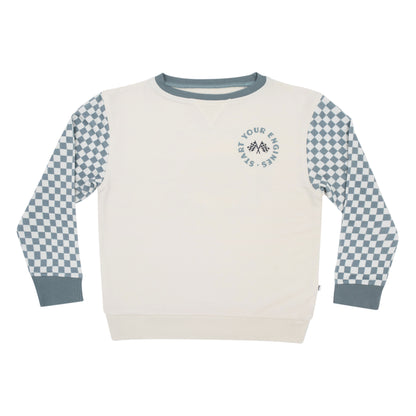 Start Your Engines Bamboo French Terry Pullover