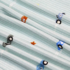 Race Cars Small Ribbed Toddler Blanket