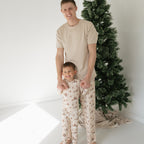 Gingerbread Small Ribbed Two-Piece Set