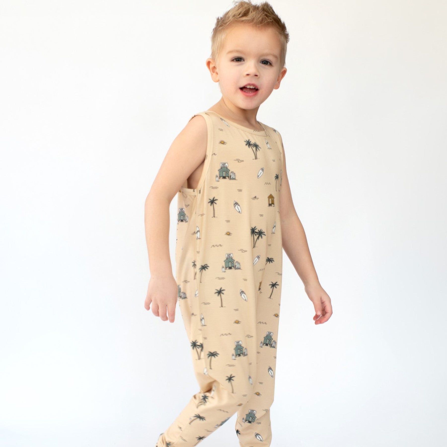 Surf Shack Harem Romper