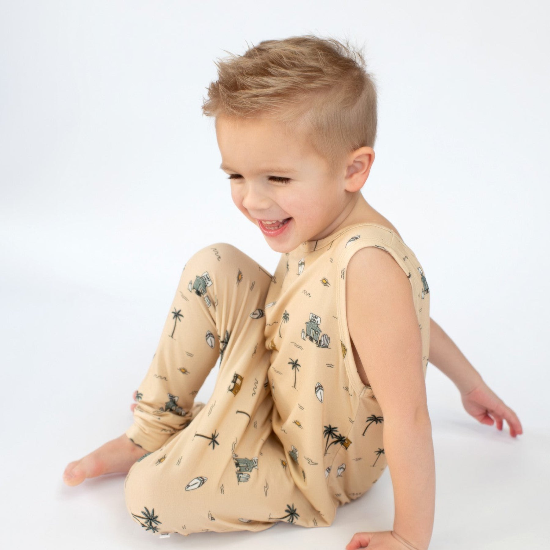 Surf Shack Harem Romper