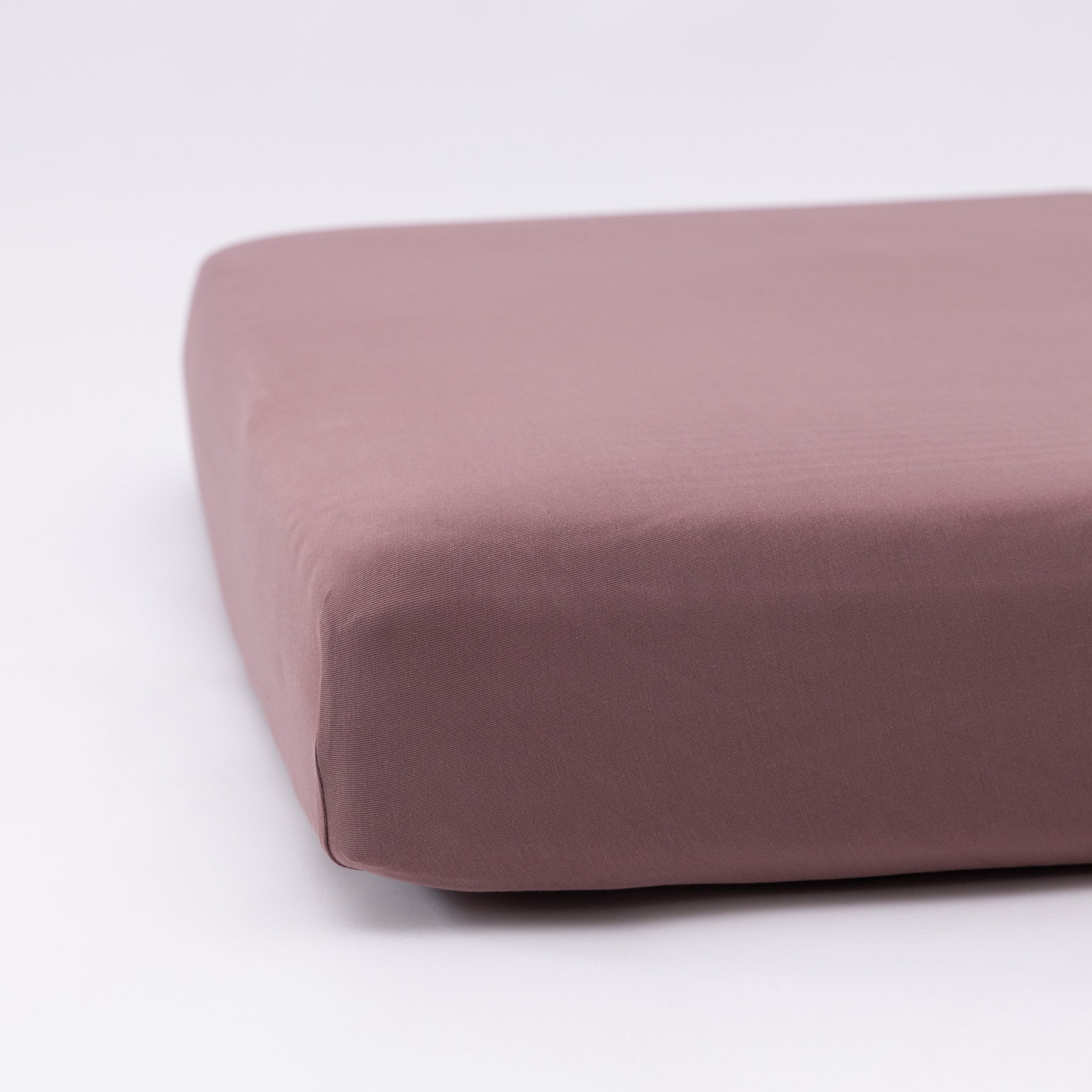 Plum Crib Sheet