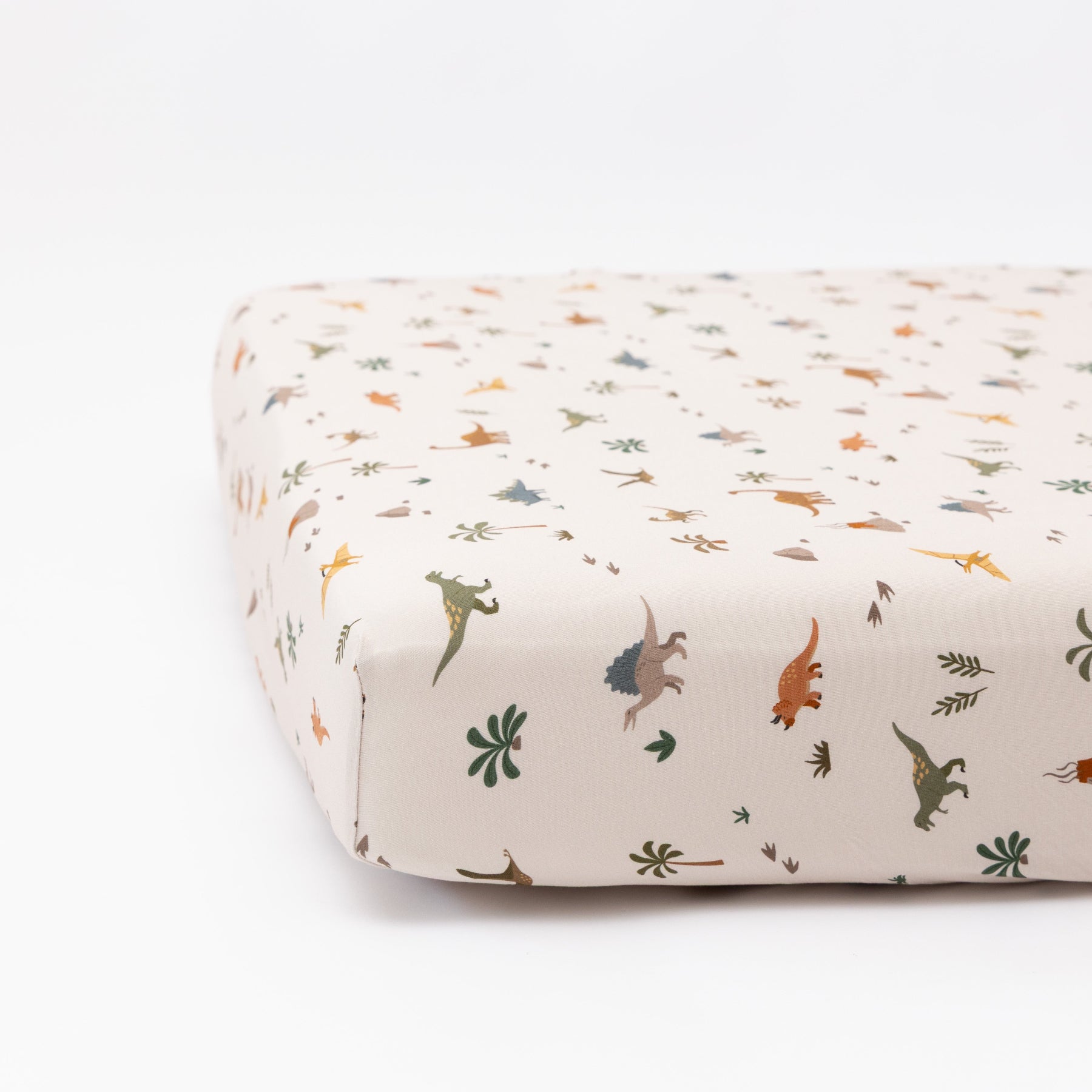 Prehistoric Dinosaurs Crib Sheet