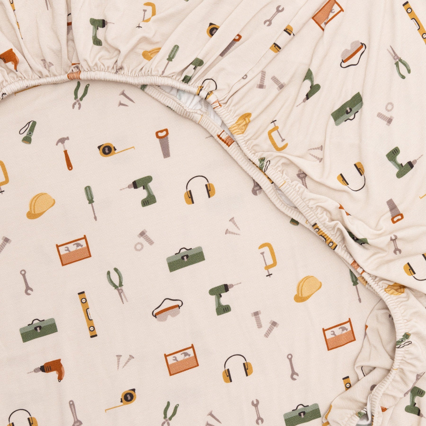 Tool Time Twin Sheet With Pillow Case