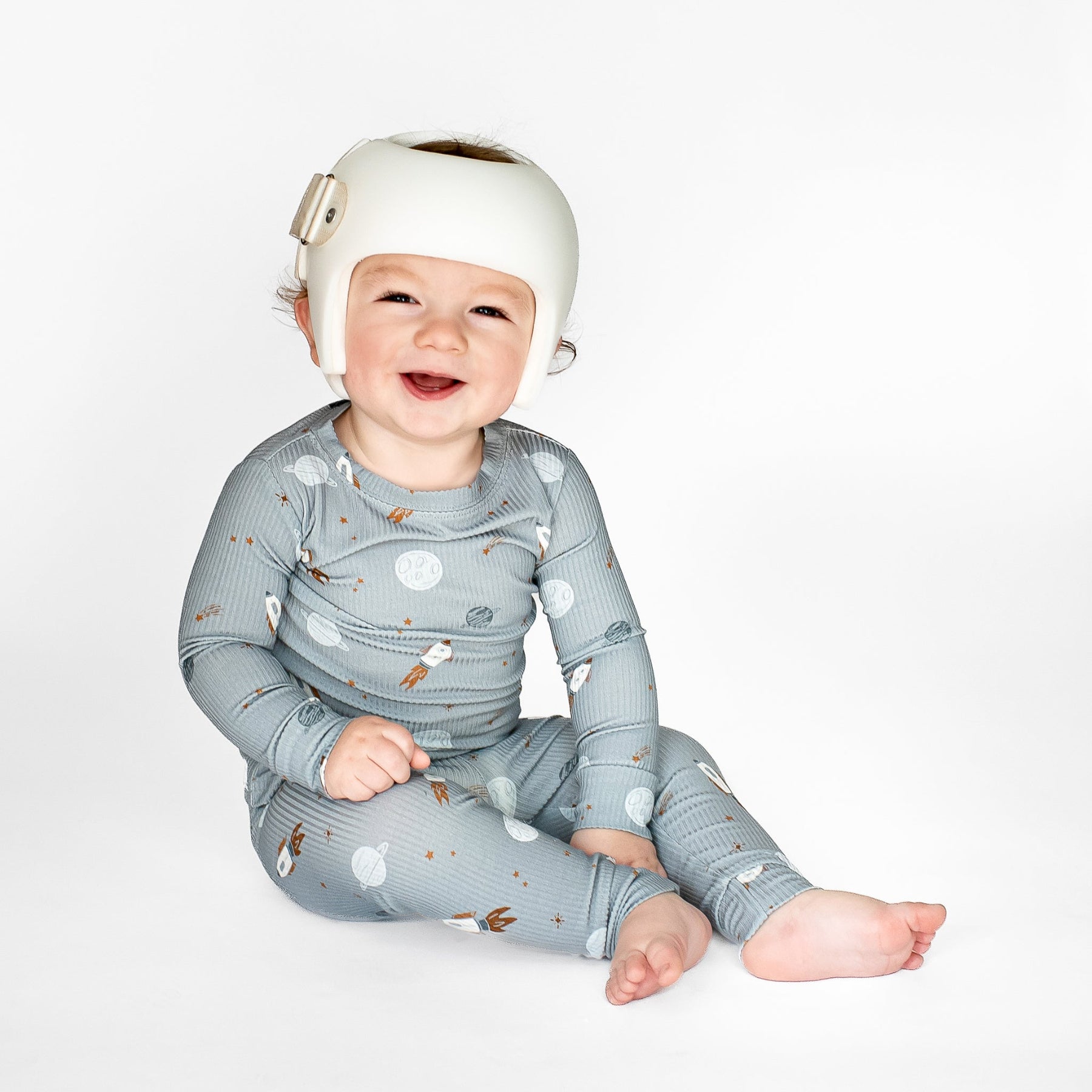 Space Explorers Small Ribbed Two-Piece Set