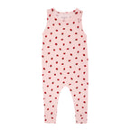 Strawberries Small Ribbed Harem Romper